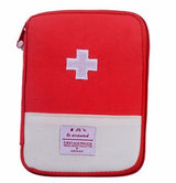 First Aid Medical travel Kit. Mini emergency travel bag.