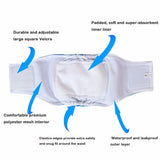 2/3/4/5Pack Cotton Cloth Diaper For Male Dogs