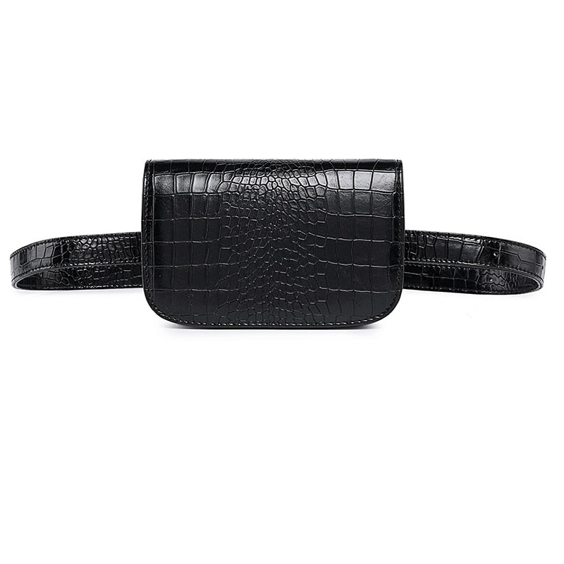 Leather Belt Waist Bag/Fanny Pack
