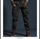 Men's Cotton Multi Pocket Cargo Pants