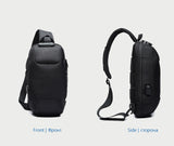 OZUKO Multifunction Waterproof Anti-theft Crossbody Bag for Men And Women