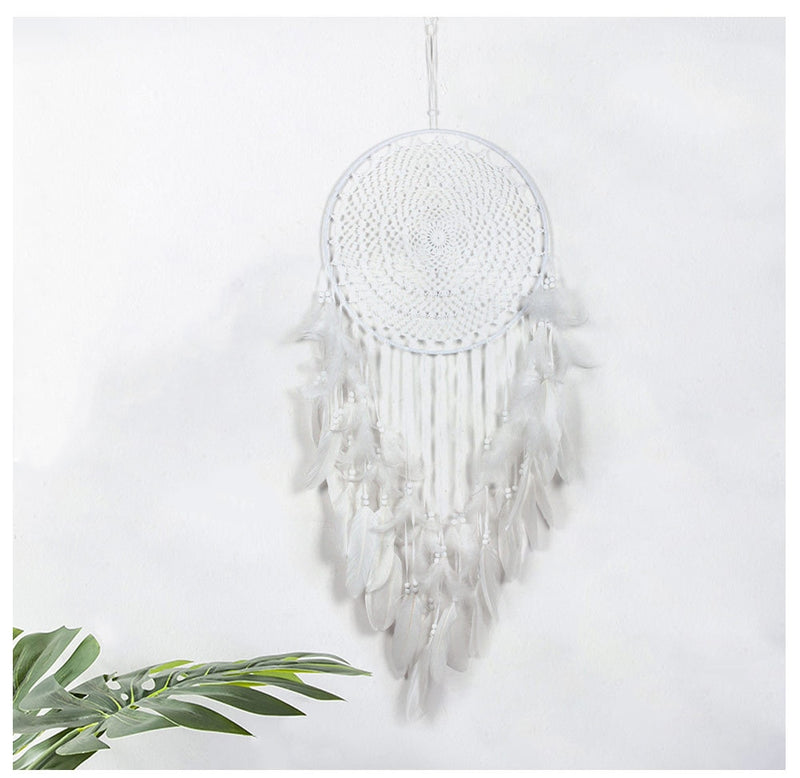 Hanging Dream Catchers.