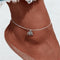 IPARAM Bobo Retro Bohemia Round Rune Starfish Anklet Pull Bead Bracelet.