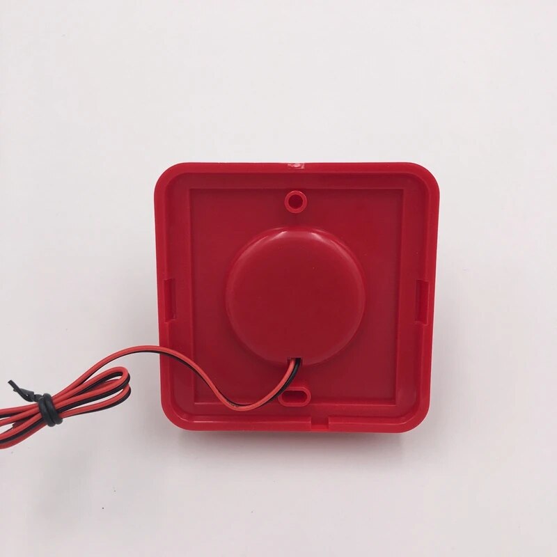 Security Alarm DC24V, 100Db With Strobe Light For Conventional Fire Alarm System.