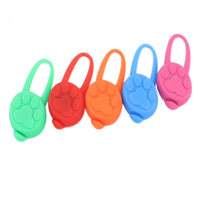 Silicone Rubber LED/ Glowing Pet Collar pendant.