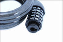 Bike Lock 1000 mm x 12 mm Steel Cable With 5 Digit Code Combination.