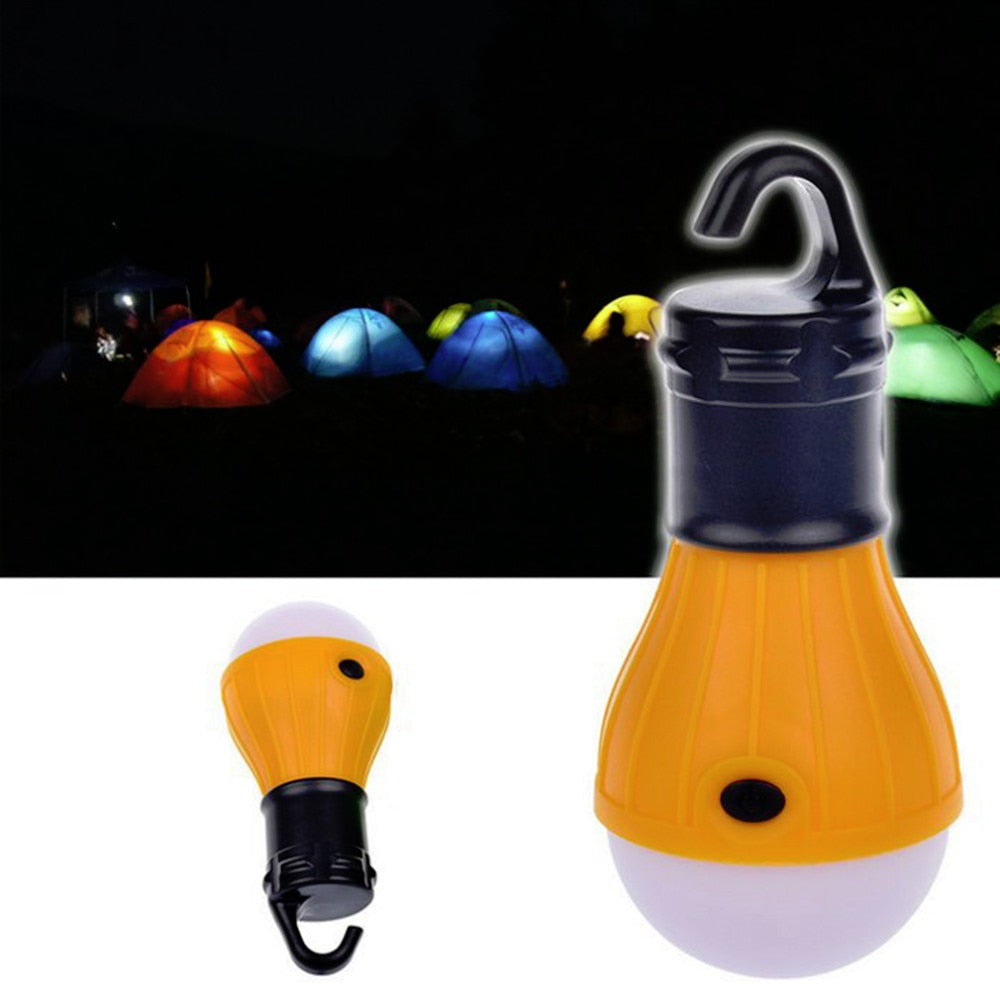 Mini Portable Emergency Lantern.  Great for camping and lights on the beach. AAA battery not included.