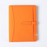 Macaron leather binder notebook organizer. Great for office and school planning.
