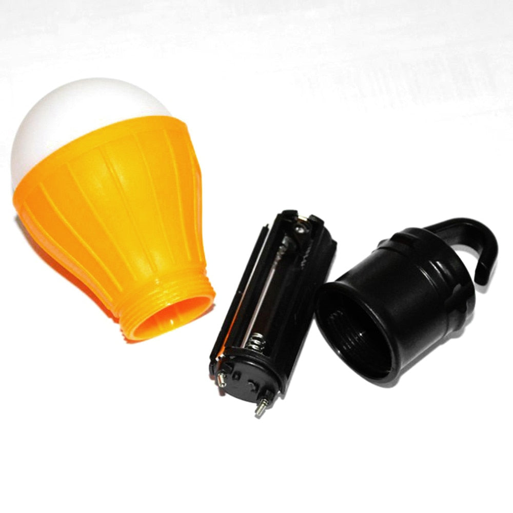 Mini Portable Emergency Lantern.  Great for camping and lights on the beach. AAA battery not included.