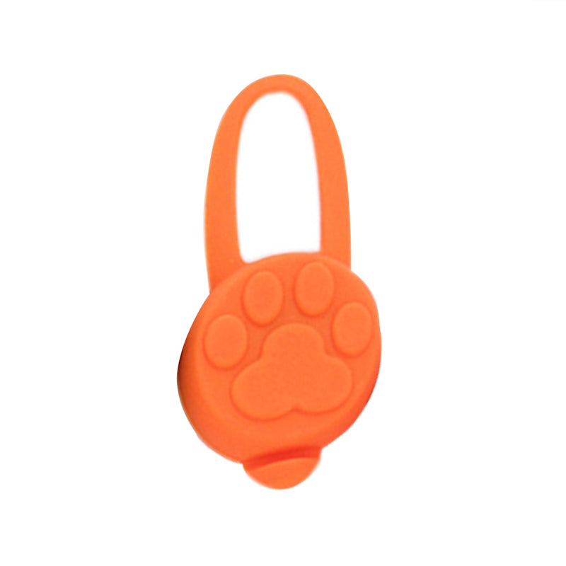 Silicone Rubber LED/ Glowing Pet Collar pendant.