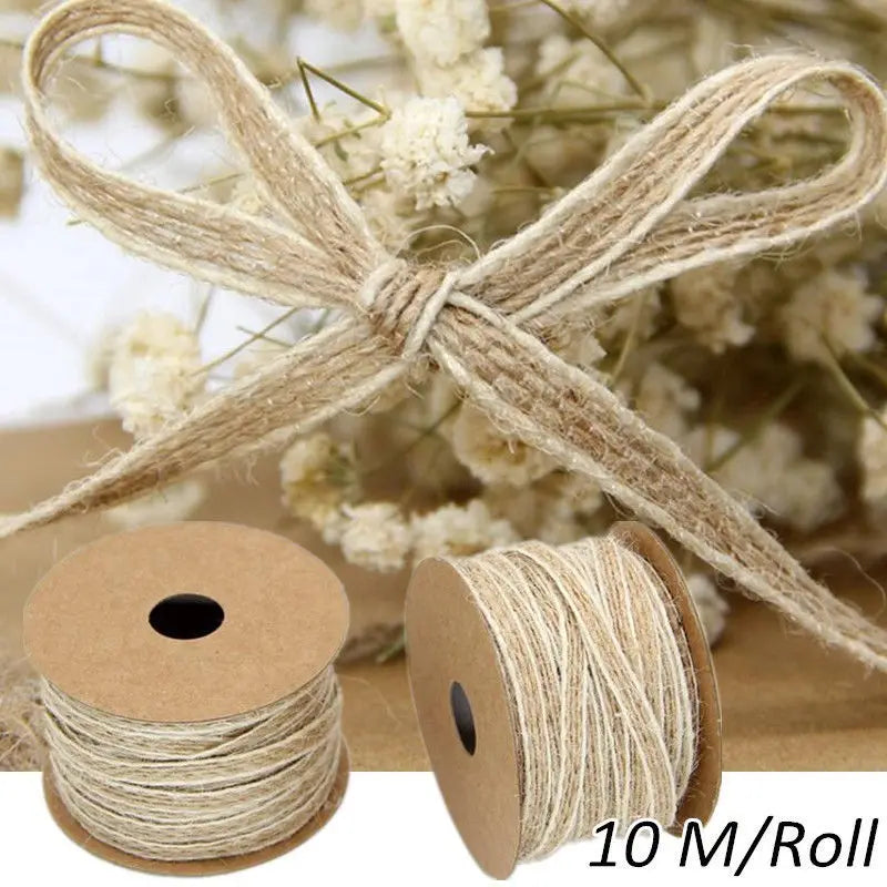 10M/Roll Jute/Burlap Rolls