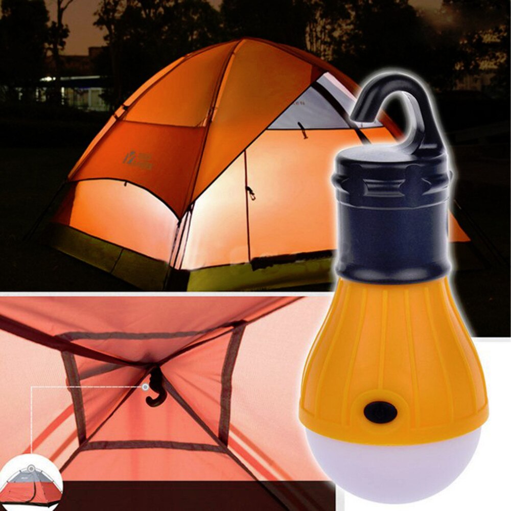 Mini Portable Emergency Lantern.  Great for camping and lights on the beach. AAA battery not included.