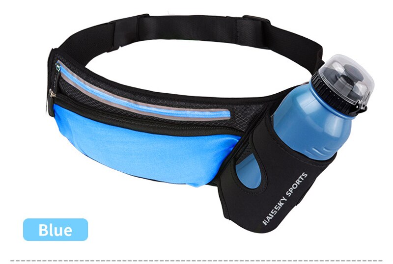Waist Bag Hydration Belt. Reflective, waterproof.  Water bottle not included