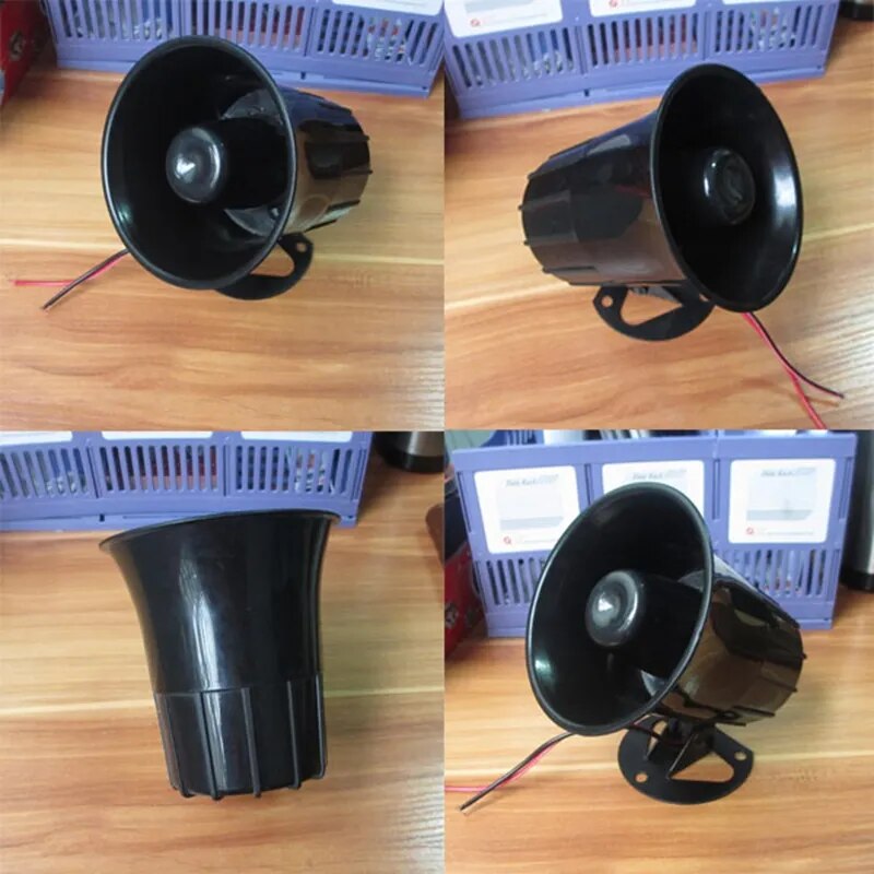 Security DC 12V, 15W, 115Db Outdoor Siren.