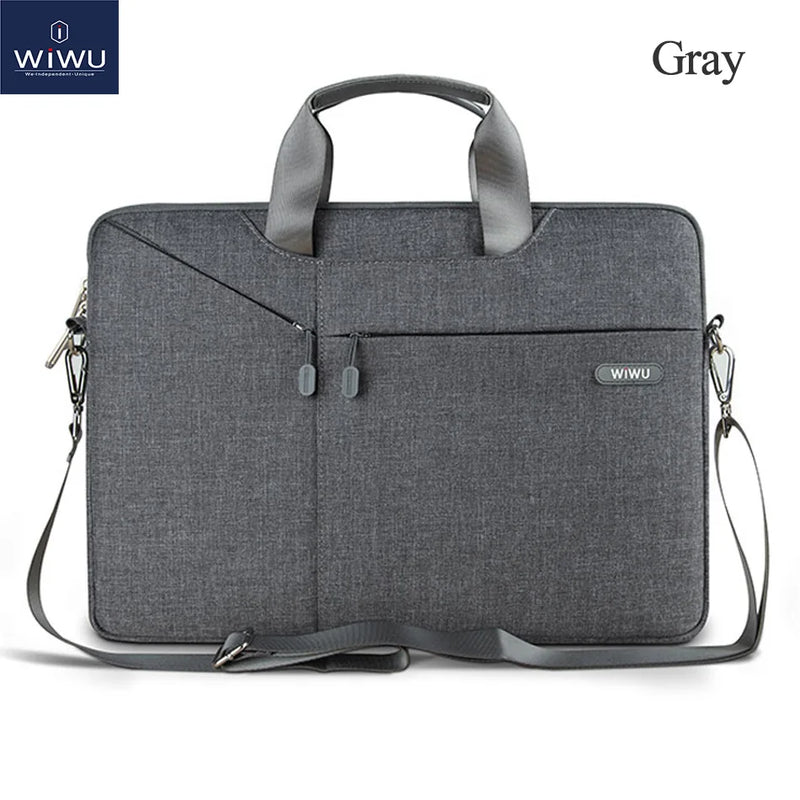 WiWU Waterproof Laptop Bag 15.3,16, 15.6, 14.2,Or 13.3  For MacBook Air Or Notebook Bag