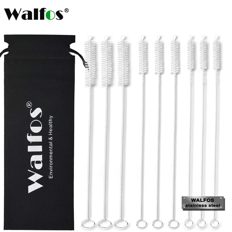 WALFOS Silicone/Flexible Extra Long Straws.