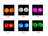 CRESTGOLF 3pcs/LED golf Balls for Night Training with 6 colors.