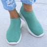 Women's Lightweight Casual Flat Slip on Sneakers.