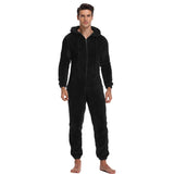 Men's Winter Warm Fleece Sleepwear Onesie