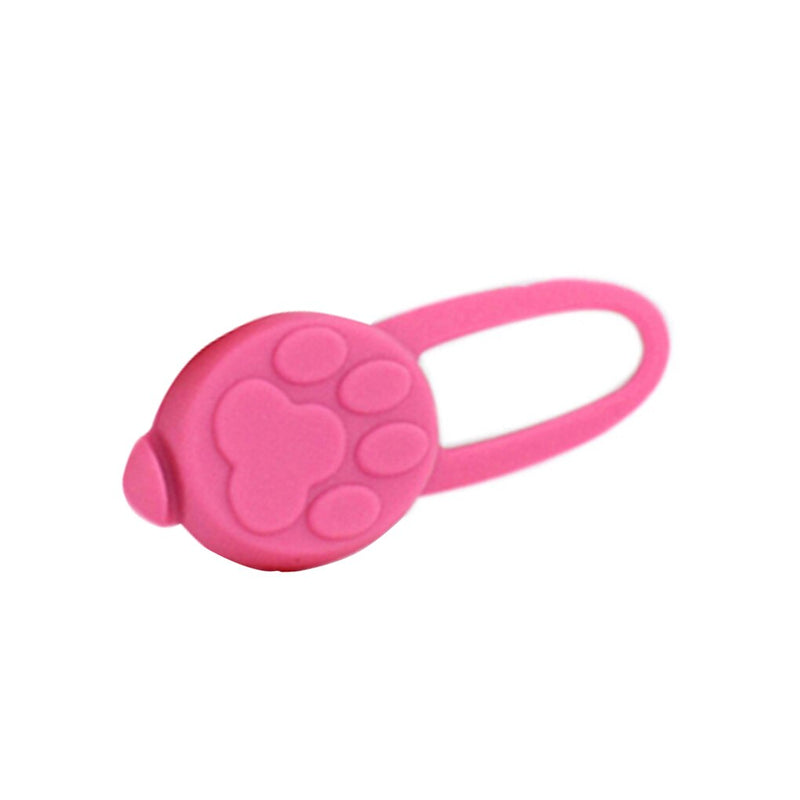 Silicone Rubber LED/ Glowing Pet Collar pendant.