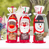 FengRise Christmas Wine Bottle Cover.