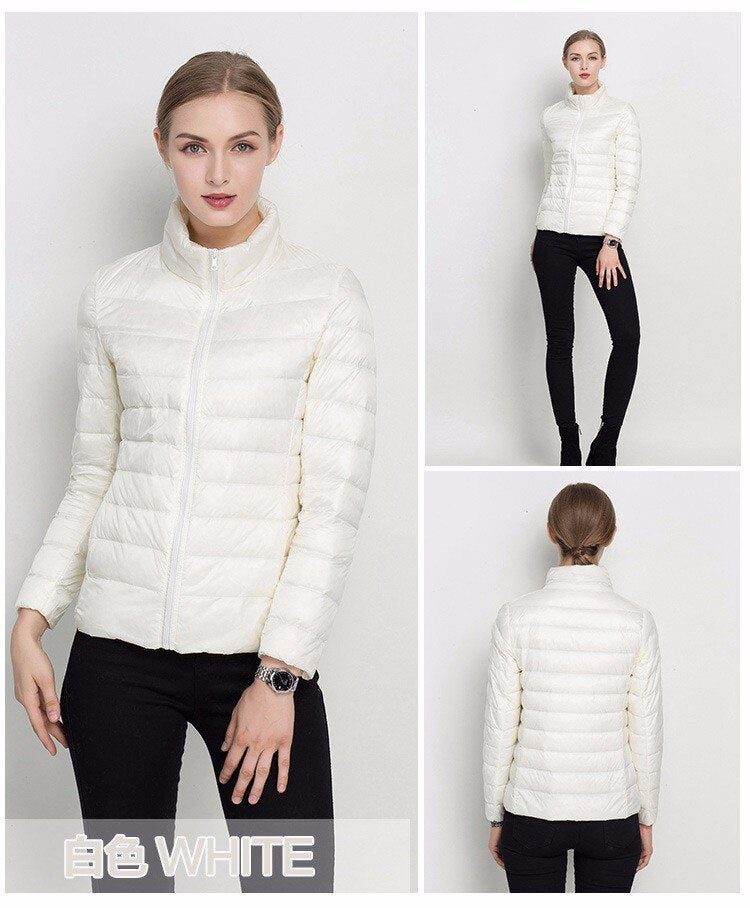 Women's fall/winter Duck Down Jacket.