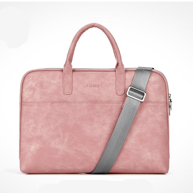 Waterproof Scratch-resistant Laptop Briefcase. 13, 14, 15 inch Notebook Shoulder Bag.