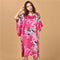 Plus Size Silk Rayon Nightgown/ Bathrobe.