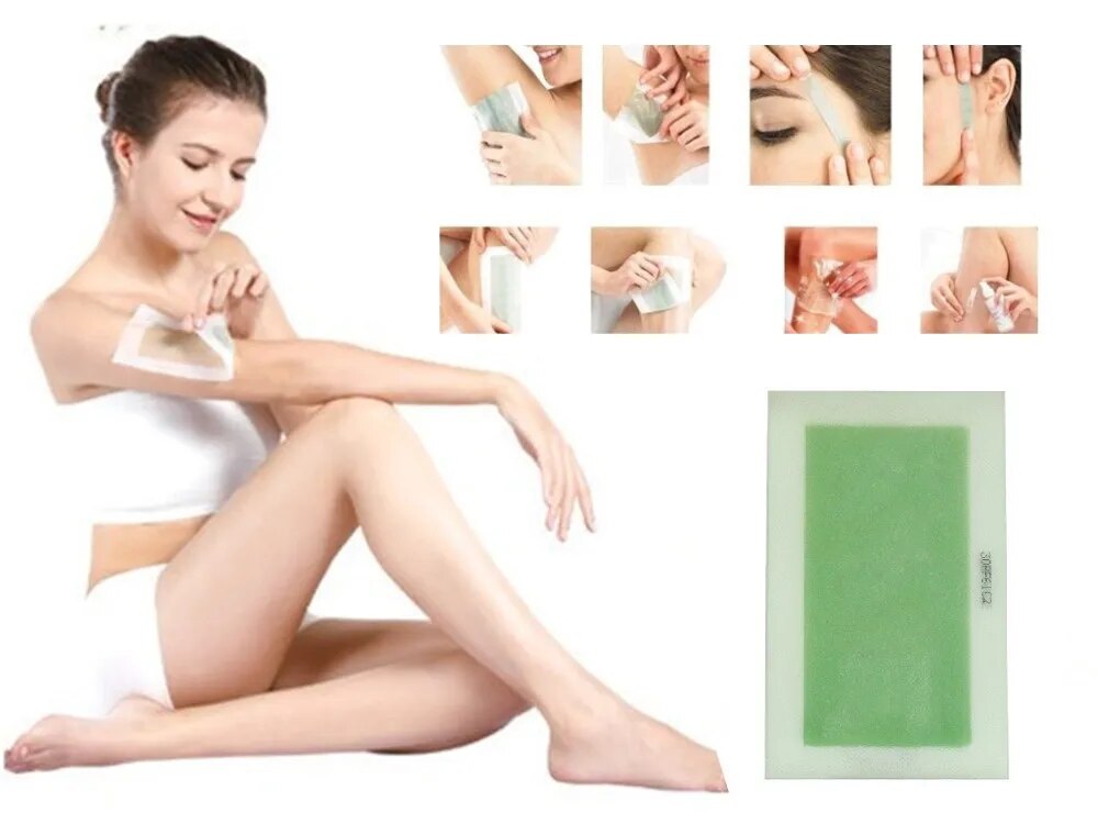 50 sheets Double Sided Hair Removal Wax Strips.