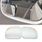 HYZHAUTO 2Pcs Universal Auto/Motorcycle Extra Wide Angle HD Adjustable Blind Spot Rearview Mirror