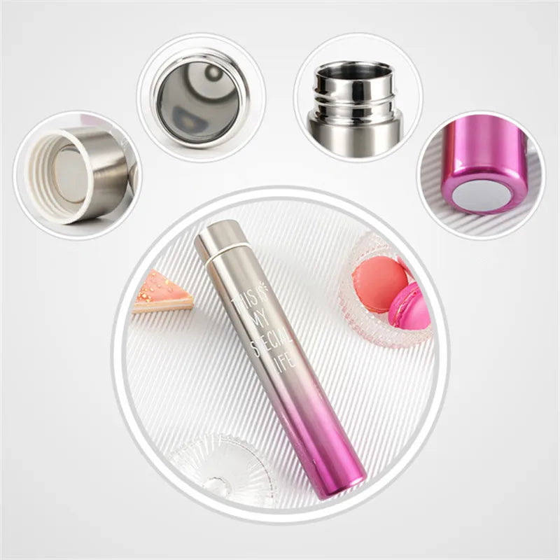 Bpa-Free Insulated Mini 280ML Stainless Steel Slim Vacuum Bottle