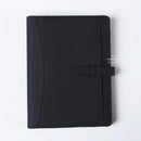 Macaron leather binder notebook organizer. Great for office and school planning.