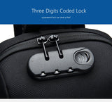 OZUKO Multifunction Waterproof Anti-theft Crossbody Bag for Men And Women
