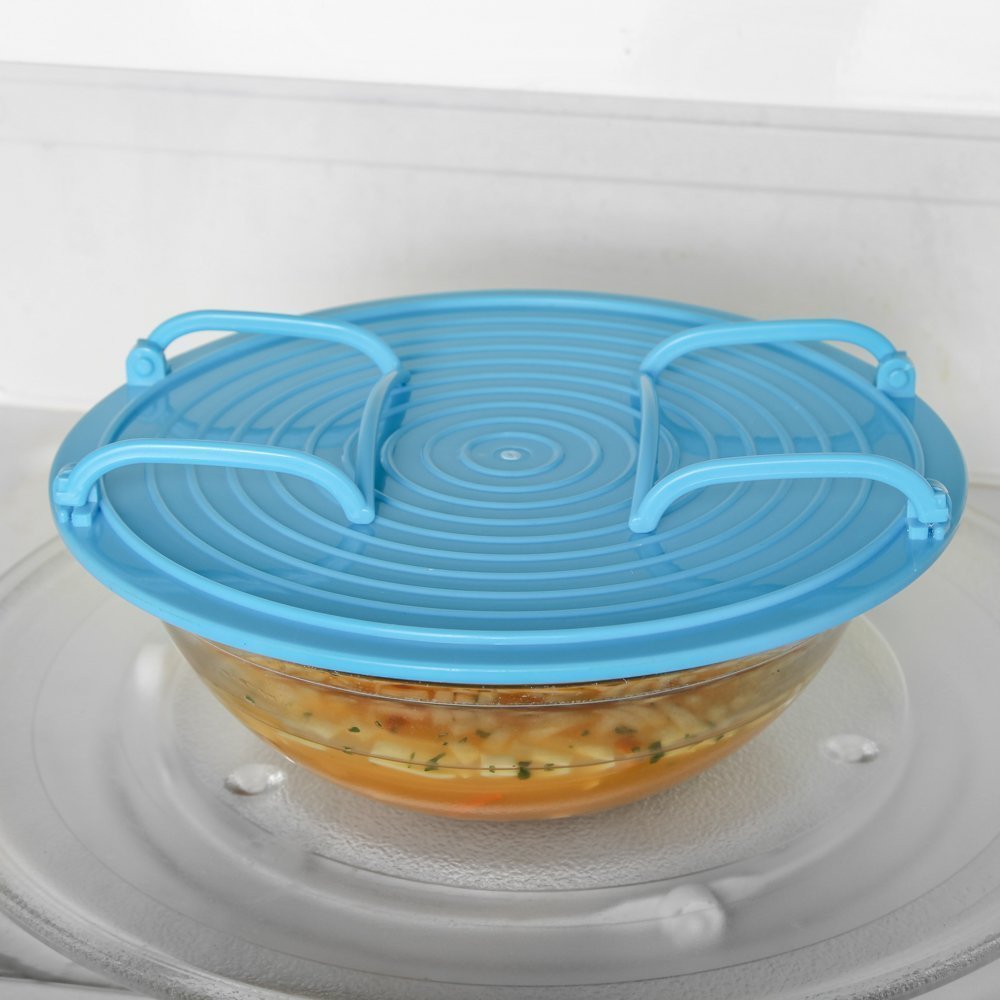 2PC multifunctional microwave oven shelf. Great for stacking food in the fridge as an extra shelf.