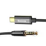 Baseus USB Type C Male Aux Audio Cable to 3.5mm Jack For Headphone Headset