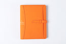 Macaron leather binder notebook organizer. Great for office and school planning.