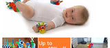 0-12 Months Baby Animal Socks+ Rattle OR  Wrist Strap +Rattles.