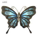 Garden Butterfly Wall Artwork for Home and Outdoor Decorations.