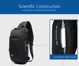 OZUKO Multifunction Waterproof Anti-theft Crossbody Bag for Men And Women