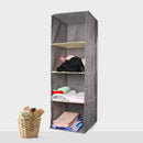 Cotton Wardrobe Hanging Drawer Organizer For Clothes