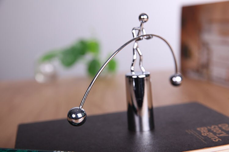 Newtons Cradle Steel Balance Ball for your desk or Children's Educational toy.