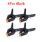2/3/4/6/9inch Adjustable Plastic Spring Clamps for Woodworking.