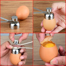 Stainless Steel Egg Shell Topper.