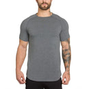 Men's Short Sleeve Extra longline T shirt