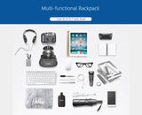 OZUKO Multifunction Waterproof Anti-theft Crossbody Bag for Men And Women