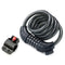 Bike Lock 1000 mm x 12 mm Steel Cable With 5 Digit Code Combination.