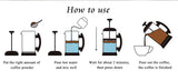 1000ML glass French Press Coffee/Tea Brewer.