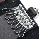 Genuine Leather Wallet and Multi Keychain Organizer For Men & Women.