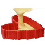 4Pcs multi style silicone cake mold.