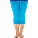 Women's High Stretch Capri Style Casual Bamboo Fiber Leggings.  Come in Plus Sizes.